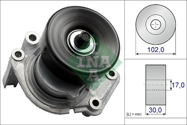 Belt Tensioner, V-ribbed belt